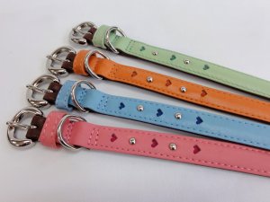 画像2: [キップ] 首輪（小型犬用15〜24cm・2サイズ）