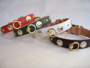 画像1: [コンチョ] 首輪（小〜中型犬用）