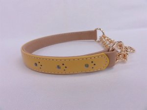 画像3: [イタリアン] ハーフチョーク ・フットマーク付（中型犬用）