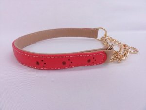 画像2: [イタリアン] ハーフチョーク ・フットマーク付（中型犬用）