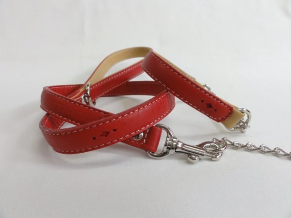 画像2: [プチシュリンク] チェーン付きリード（小型犬用） (2)